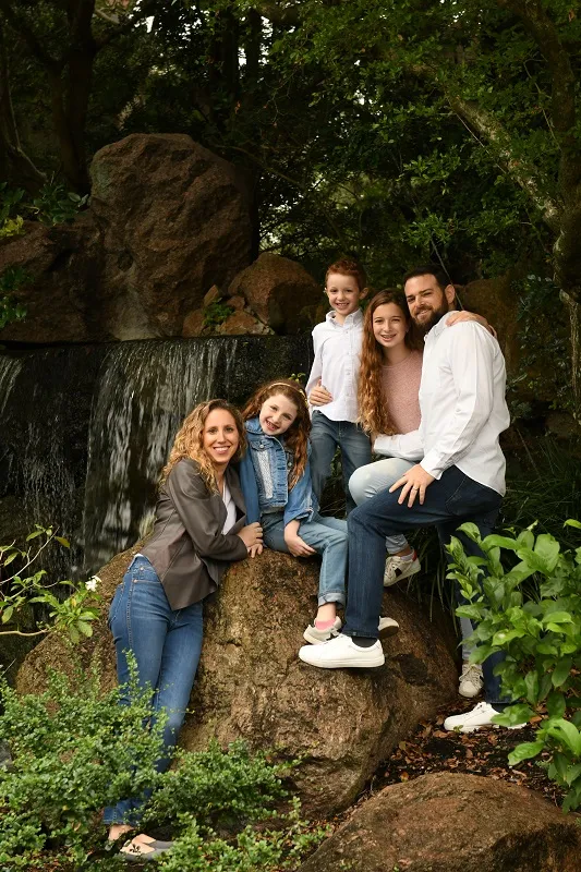 Dr. Berley and family