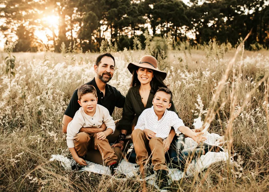 Dr. Torres with his family